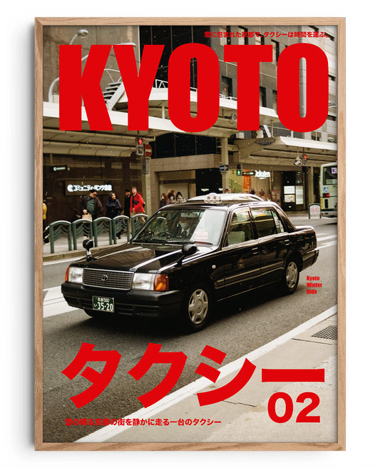 Historias de taxi entre la nieve de Kyoto