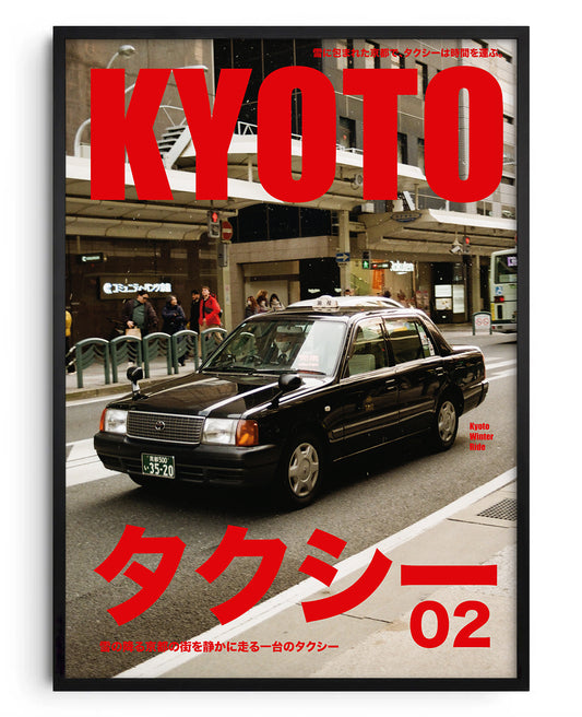 Historias de taxi entre la nieve de Kyoto